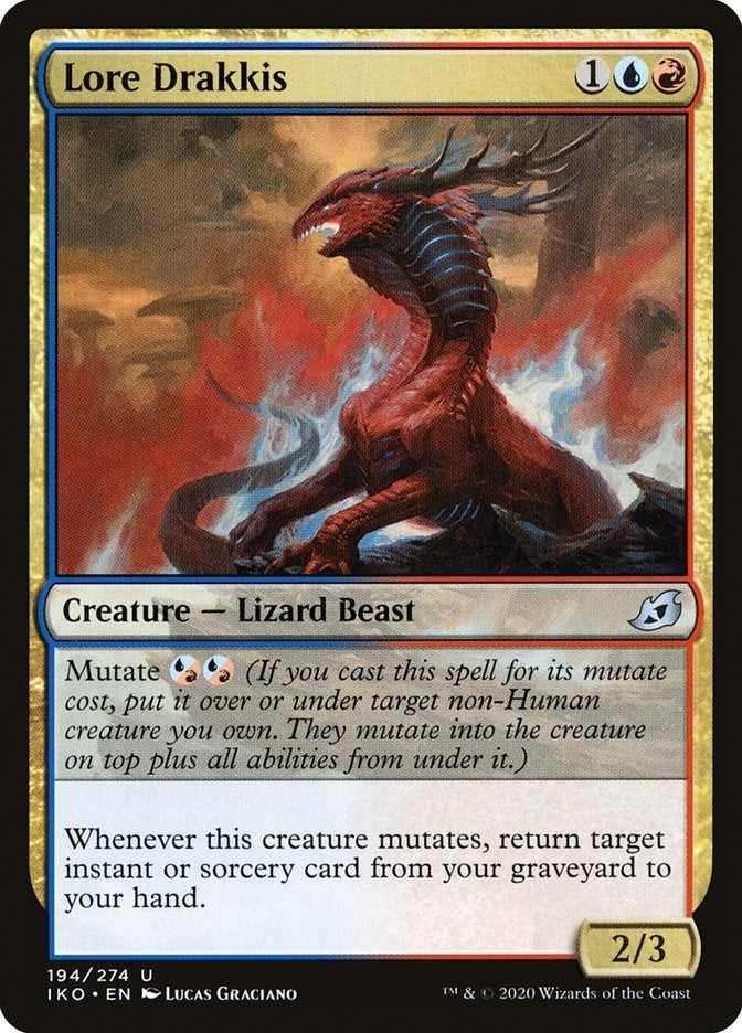 Image for Lore Drakkis (194) (Ikoria: Lair of Behemoths) - Magic: The Gathering
