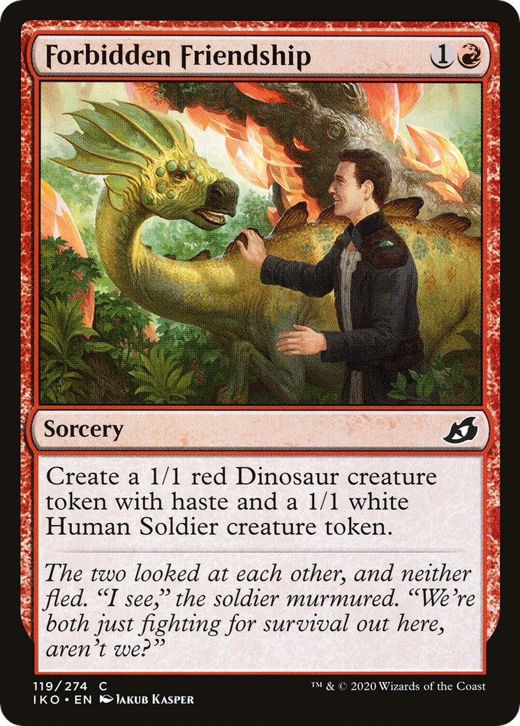 Image for Forbidden Friendship (119) (Ikoria: Lair of Behemoths) - Magic: The Gathering