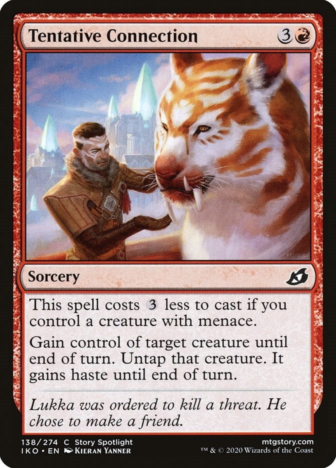 Image for Tentative Connection (138) (Ikoria: Lair of Behemoths) - Magic: The Gathering