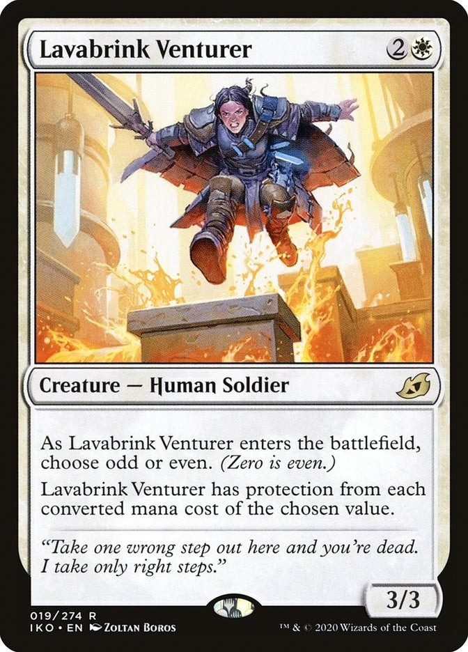 Image for Lavabrink Venturer (19) (Ikoria: Lair of Behemoths) - Magic: The Gathering