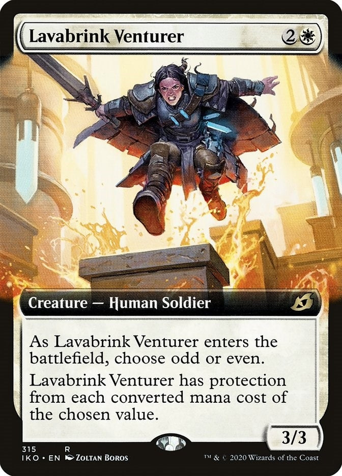 Image for Lavabrink Venturer (Extended Art) (315) (Ikoria: Lair of Behemoths) - Magic: The Gathering