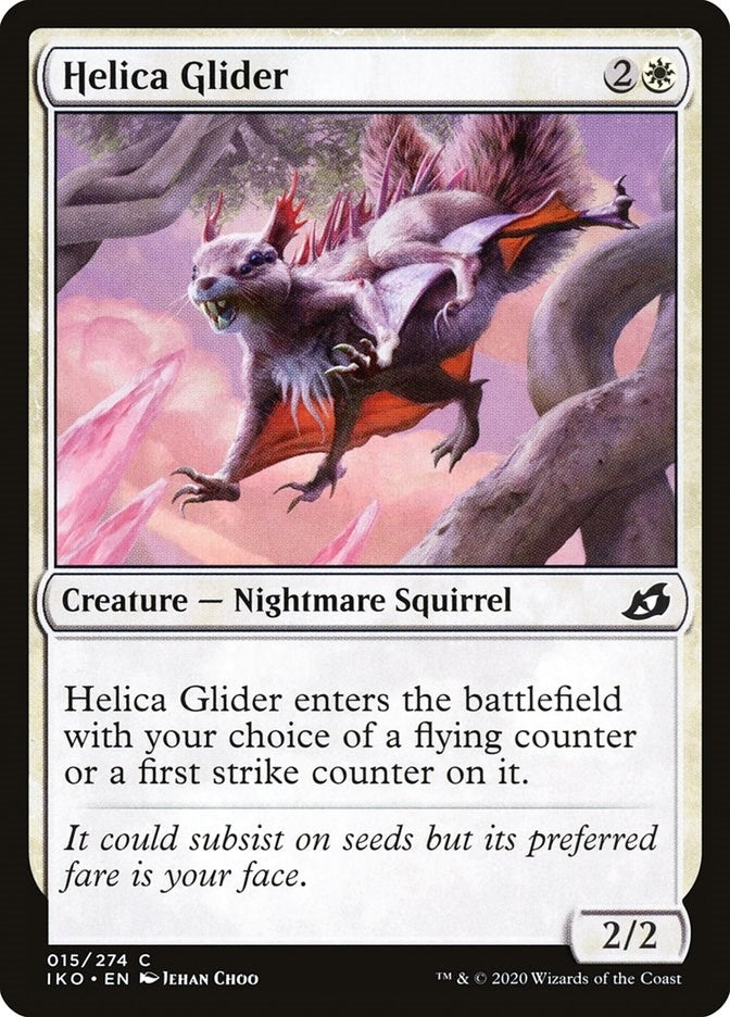 Image for Helica Glider (15) (Ikoria: Lair of Behemoths) - Magic: The Gathering
