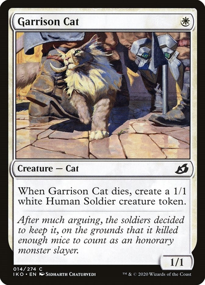 Image for Garrison Cat (14) (Ikoria: Lair of Behemoths) - Magic: The Gathering