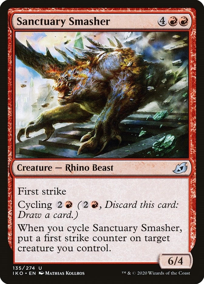Image for Sanctuary Smasher (135) (Ikoria: Lair of Behemoths) - Magic: The Gathering