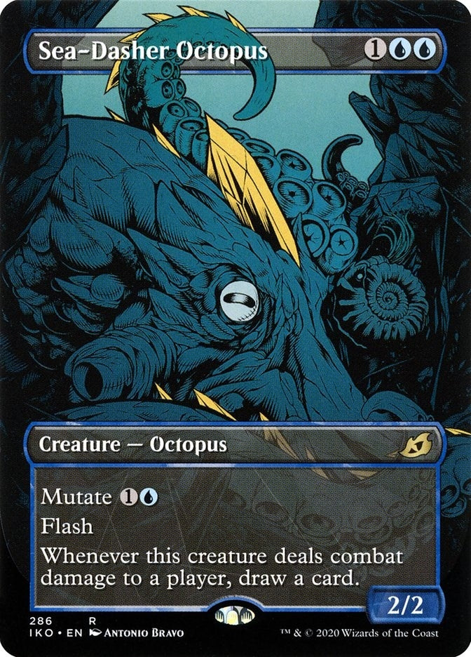 Image for Sea-Dasher Octopus (Showcase) (286) (Ikoria: Lair of Behemoths) - Magic: The Gathering