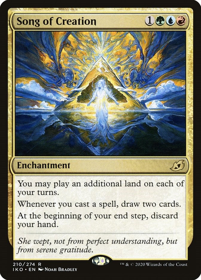 Image for Song of Creation (210) (Ikoria: Lair of Behemoths) - Magic: The Gathering