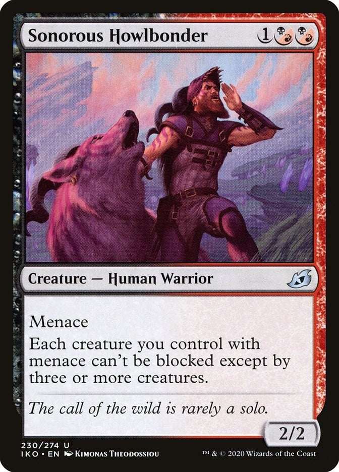 Image for Sonorous Howlbonder (230) (Ikoria: Lair of Behemoths) - Magic: The Gathering
