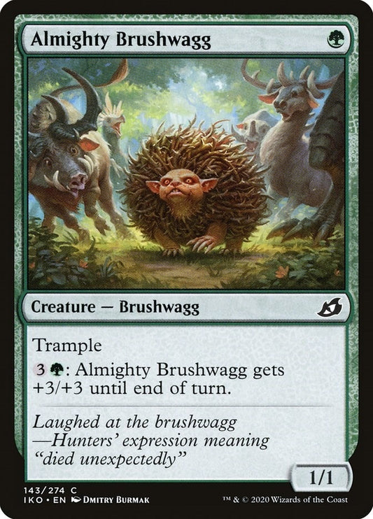 Image for Almighty Brushwagg (143) (Ikoria: Lair of Behemoths) - Magic: The Gathering