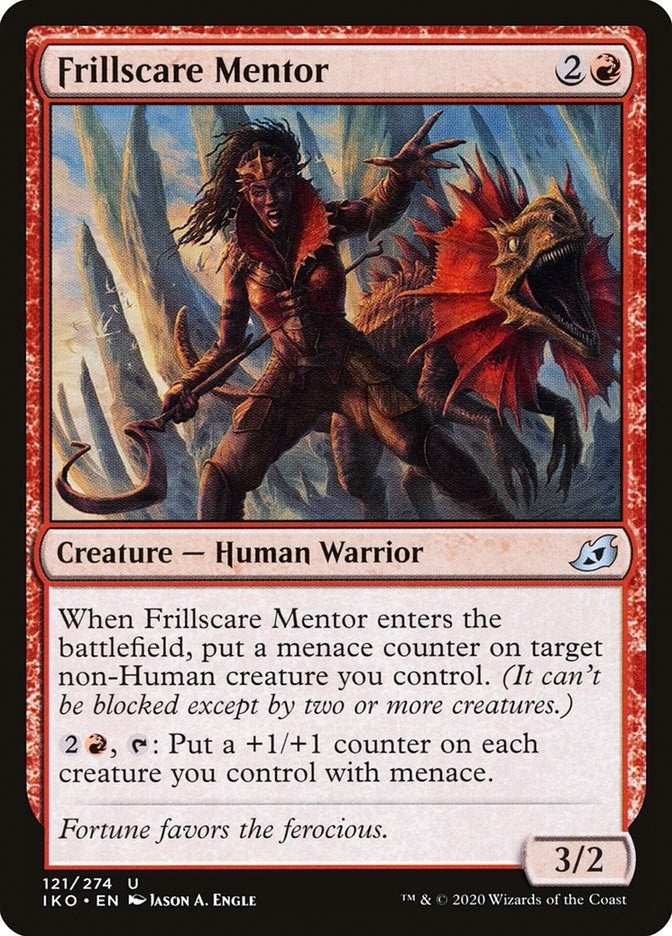 Image for Frillscare Mentor (121) (Ikoria: Lair of Behemoths) - Magic: The Gathering
