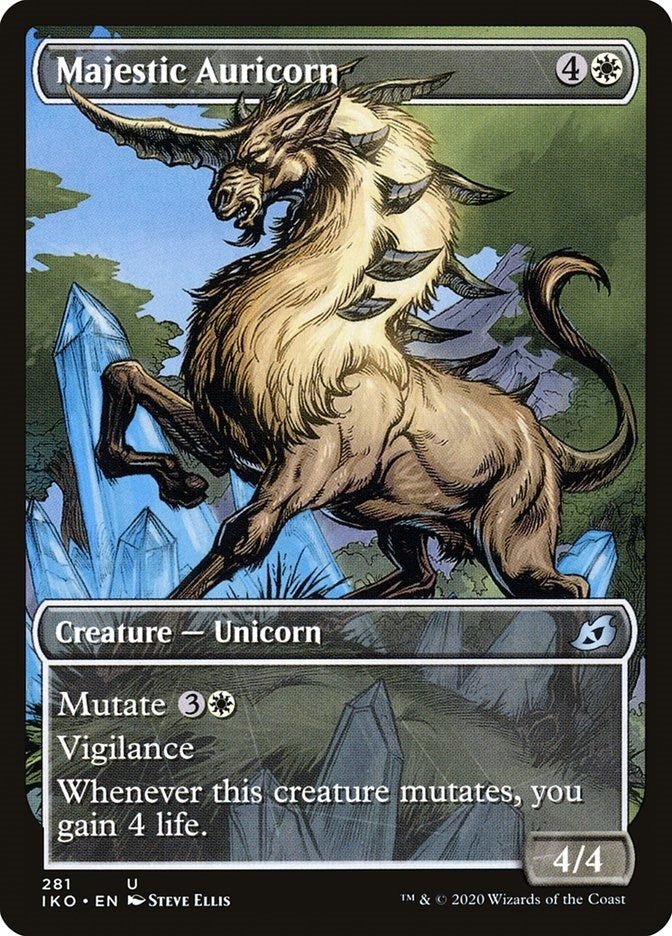 Image for Majestic Auricorn (Showcase) (281) (Ikoria: Lair of Behemoths) - Magic: The Gathering