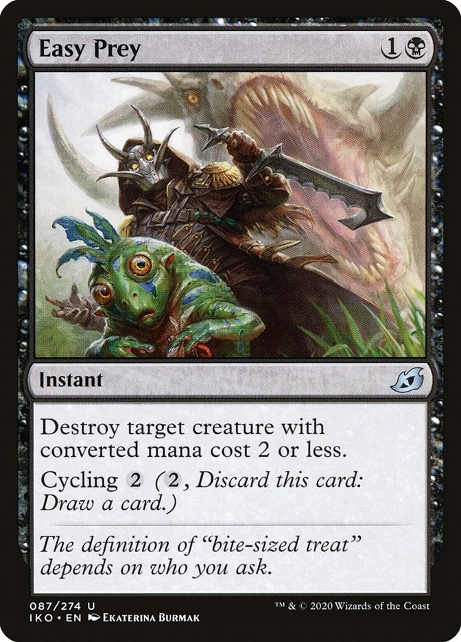 Image for Easy Prey (87) (Ikoria: Lair of Behemoths) - Magic: The Gathering