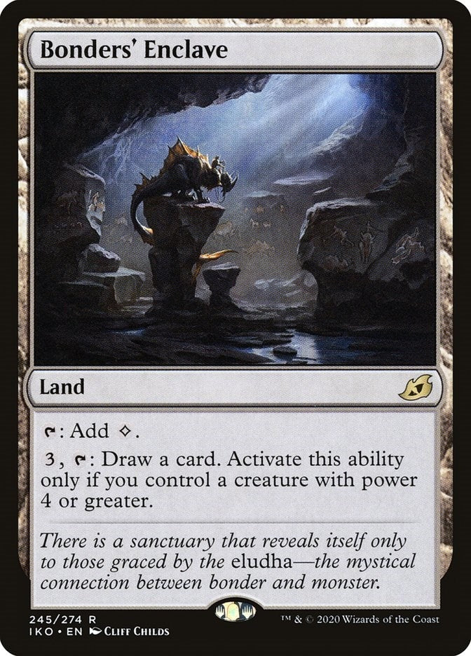Image for Bonders' Enclave (245) (Ikoria: Lair of Behemoths) - Magic: The Gathering