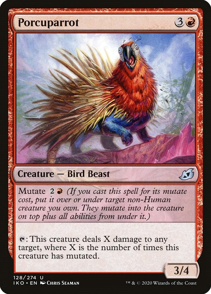 Image for Porcuparrot (128) (Ikoria: Lair of Behemoths) - Magic: The Gathering