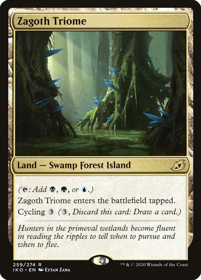 Image for Zagoth Triome (259) (Ikoria: Lair of Behemoths) - Magic: The Gathering