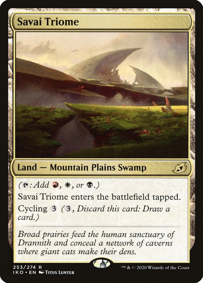 Image for Savai Triome (253) (Ikoria: Lair of Behemoths) - Magic: The Gathering