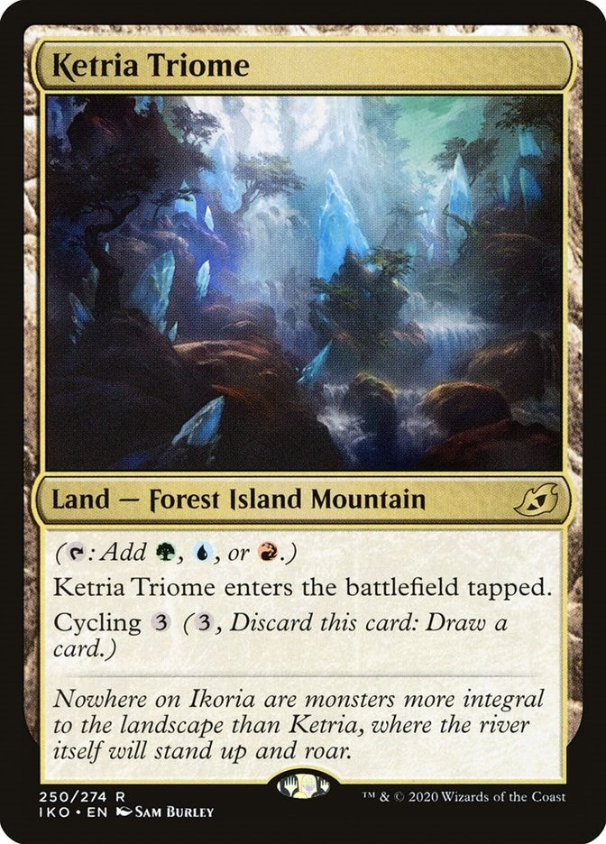 Image for Ketria Triome (250) (Ikoria: Lair of Behemoths) - Magic: The Gathering