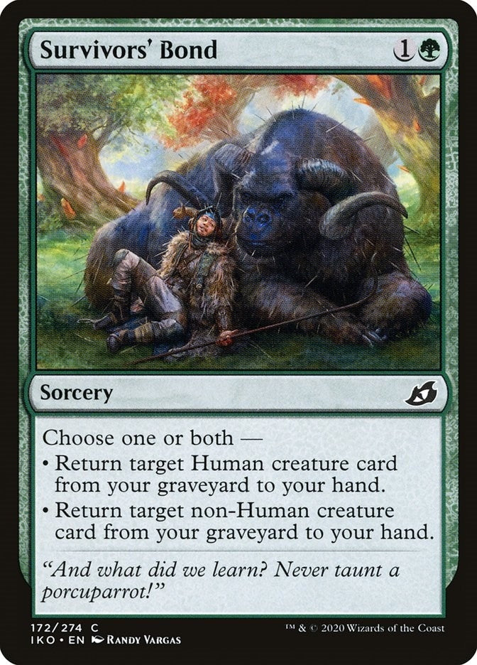Image for Survivors' Bond (172) (Ikoria: Lair of Behemoths) - Magic: The Gathering
