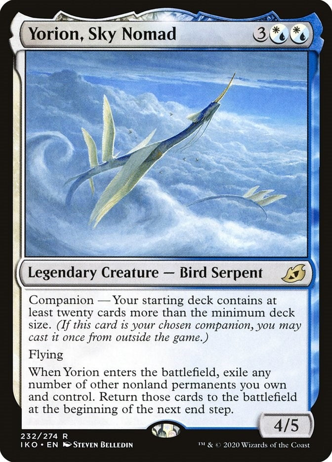 Image for Yorion, Sky Nomad (232) (Ikoria: Lair of Behemoths) - Magic: The Gathering