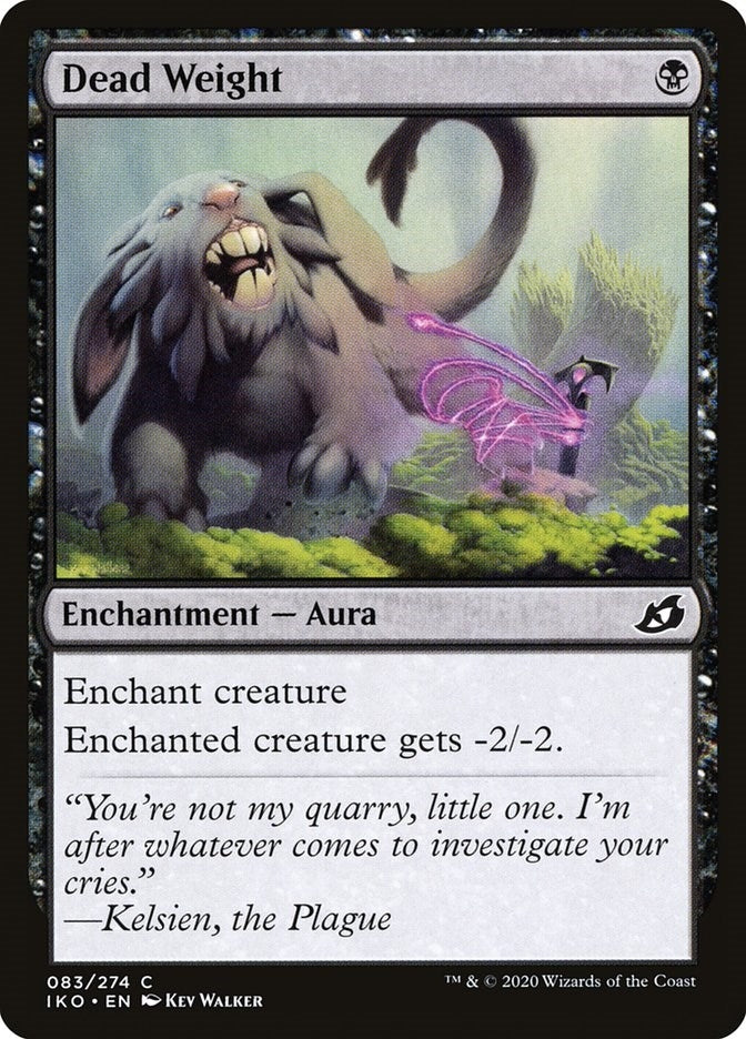 Image for Dead Weight (83) (Ikoria: Lair of Behemoths) - Magic: The Gathering