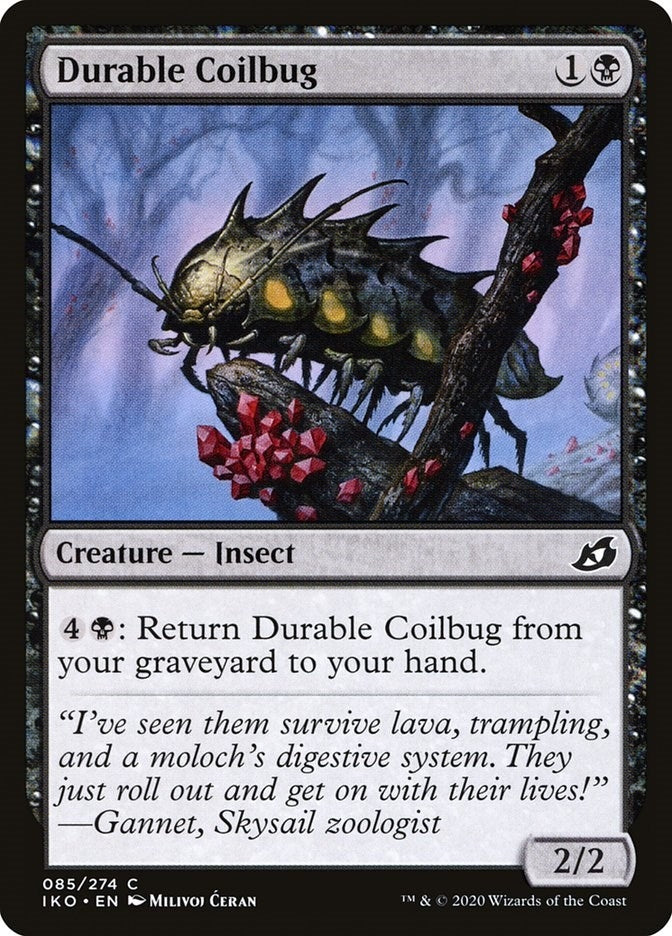 Image for Durable Coilbug (85) (Ikoria: Lair of Behemoths) - Magic: The Gathering