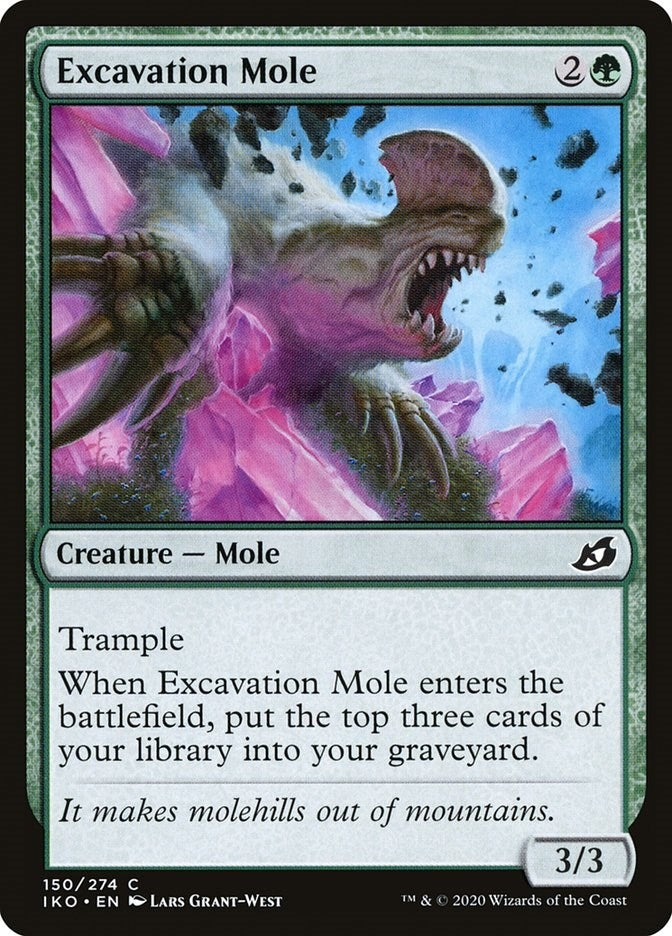 Image for Excavation Mole (150) (Ikoria: Lair of Behemoths) - Magic: The Gathering