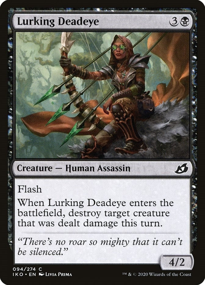 Image for Lurking Deadeye (94) (Ikoria: Lair of Behemoths) - Magic: The Gathering