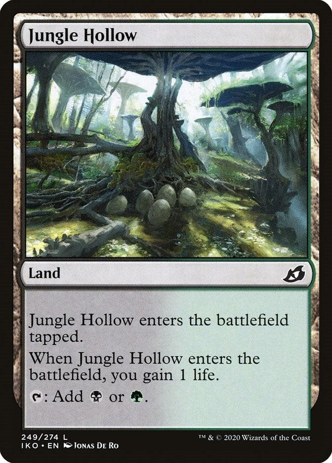 Image for Jungle Hollow (249) (Ikoria: Lair of Behemoths) - Magic: The Gathering