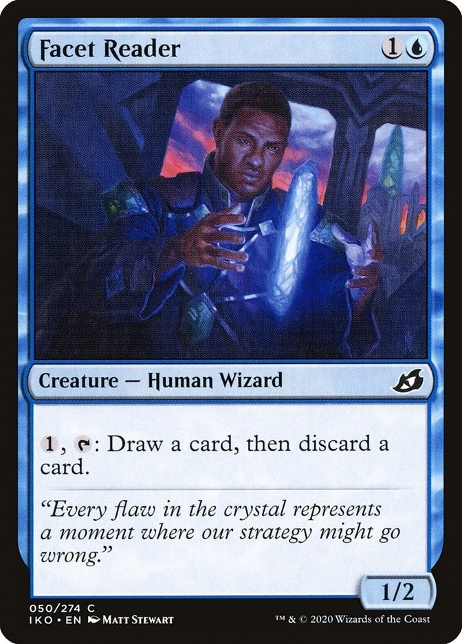 Image for Facet Reader (50) (Ikoria: Lair of Behemoths) - Magic: The Gathering