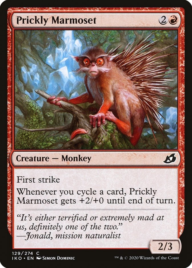 Image for Prickly Marmoset (129) (Ikoria: Lair of Behemoths) - Magic: The Gathering