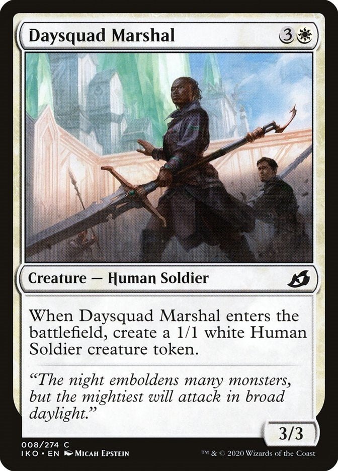 Image for Daysquad Marshal (8) (Ikoria: Lair of Behemoths) - Magic: The Gathering