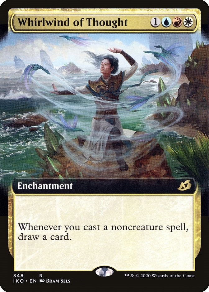 Image for Whirlwind of Thought (Extended Art) (348) (Ikoria: Lair of Behemoths) - Magic: The Gathering