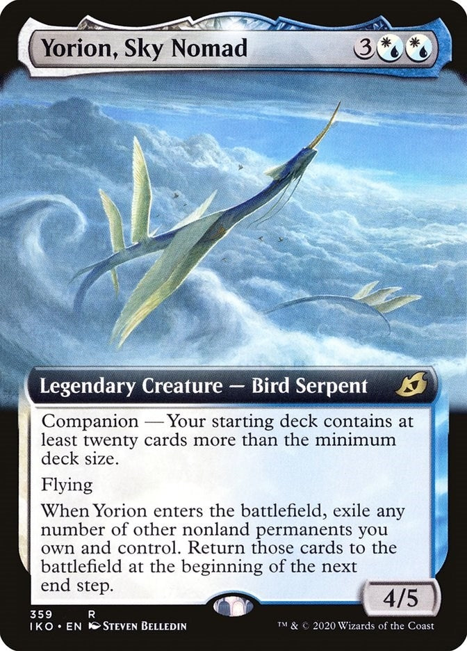 Image for Yorion, Sky Nomad (Extended Art) (359) (Ikoria: Lair of Behemoths) - Magic: The Gathering