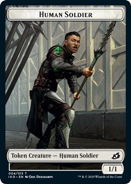 Image for Human Soldier Token (004) (4) (Ikoria: Lair of Behemoths) - Magic: The Gathering