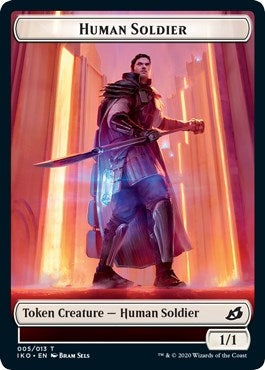 Image for Human Soldier Token (005) (5) (Ikoria: Lair of Behemoths) - Magic: The Gathering