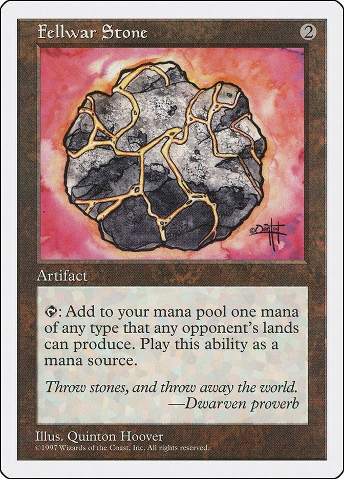 Image for Fellwar Stone (Fifth Edition) - Magic: The Gathering