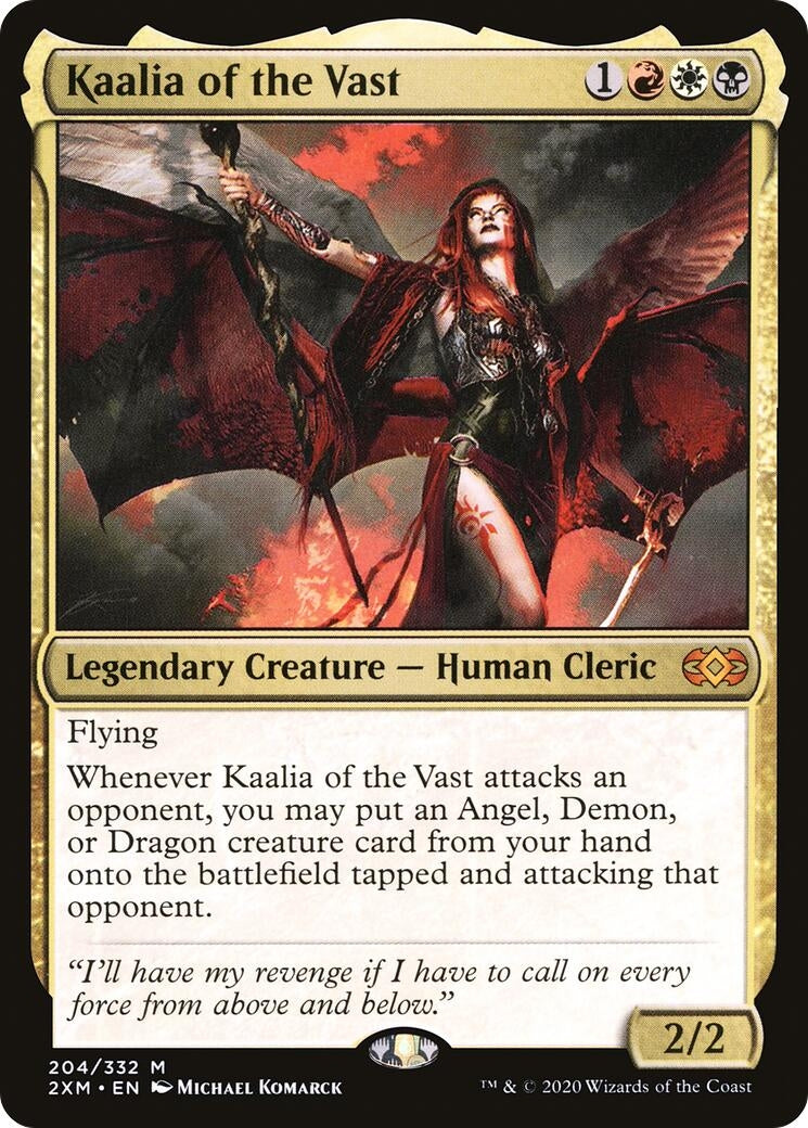 Image for Kaalia of the Vast (204) (Double Masters) - Magic: The Gathering