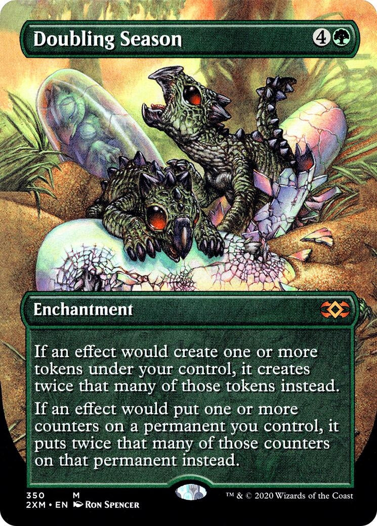 Image for Doubling Season (Borderless) (350) (Double Masters) - Magic: The Gathering