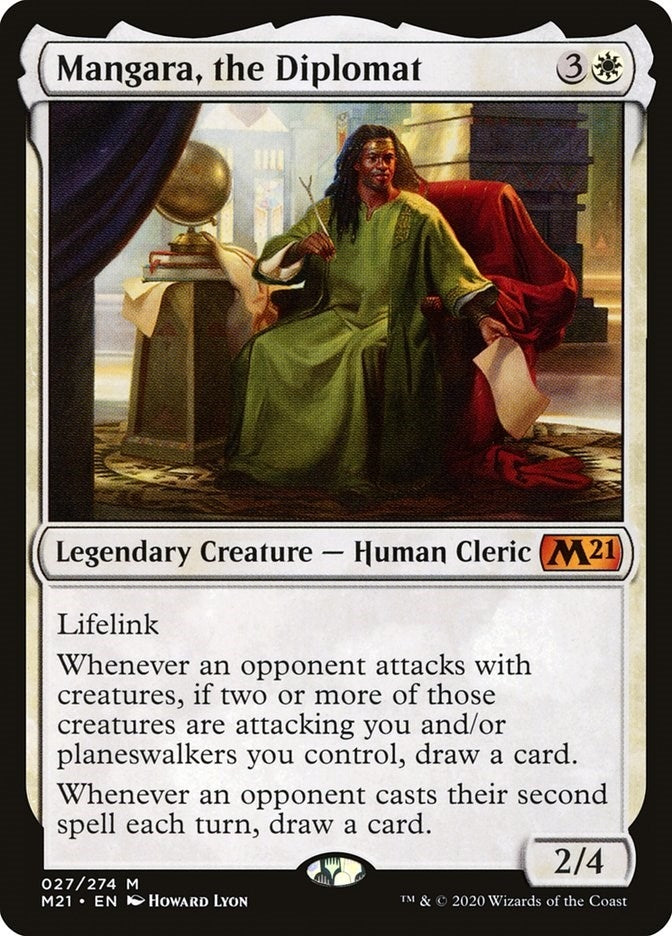 Image for Mangara, the Diplomat (27) (Core Set 2021) - Magic: The Gathering