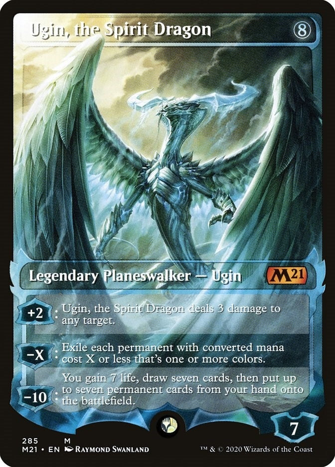 Image for Ugin, the Spirit Dragon (Showcase) (285) (Core Set 2021) - Magic: The Gathering