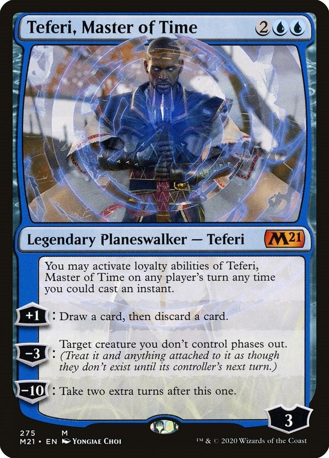 Image for Teferi, Master of Time (275) (275) (Core Set 2021) - Magic: The Gathering