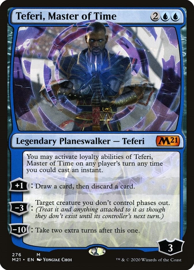 Image for Teferi, Master of Time (276) (276) (Core Set 2021) - Magic: The Gathering