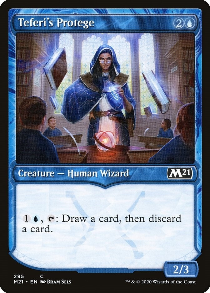 Image for Teferi's Protege (Showcase) (295) (Core Set 2021) - Magic: The Gathering