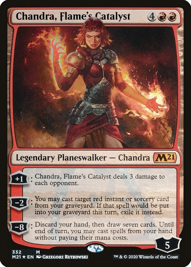 Chandra, Flame's Catalyst (332) (Core Set 2021)