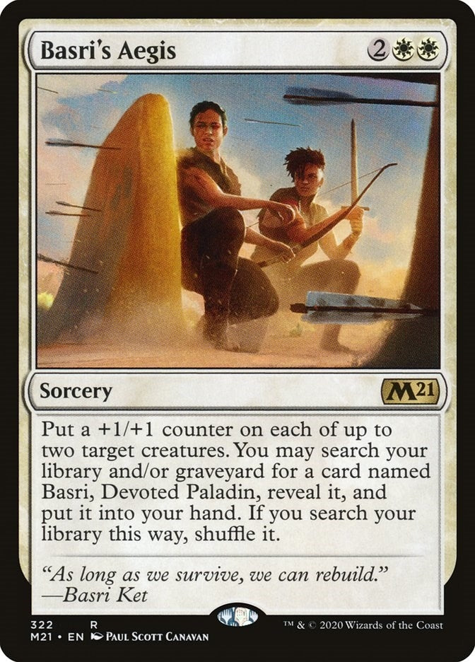 Basri's Aegis (322) (Core Set 2021)