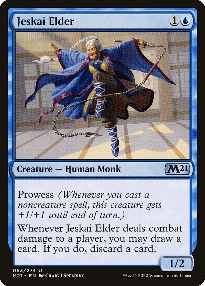 Jeskai Elder (53) (Core Set 2021)