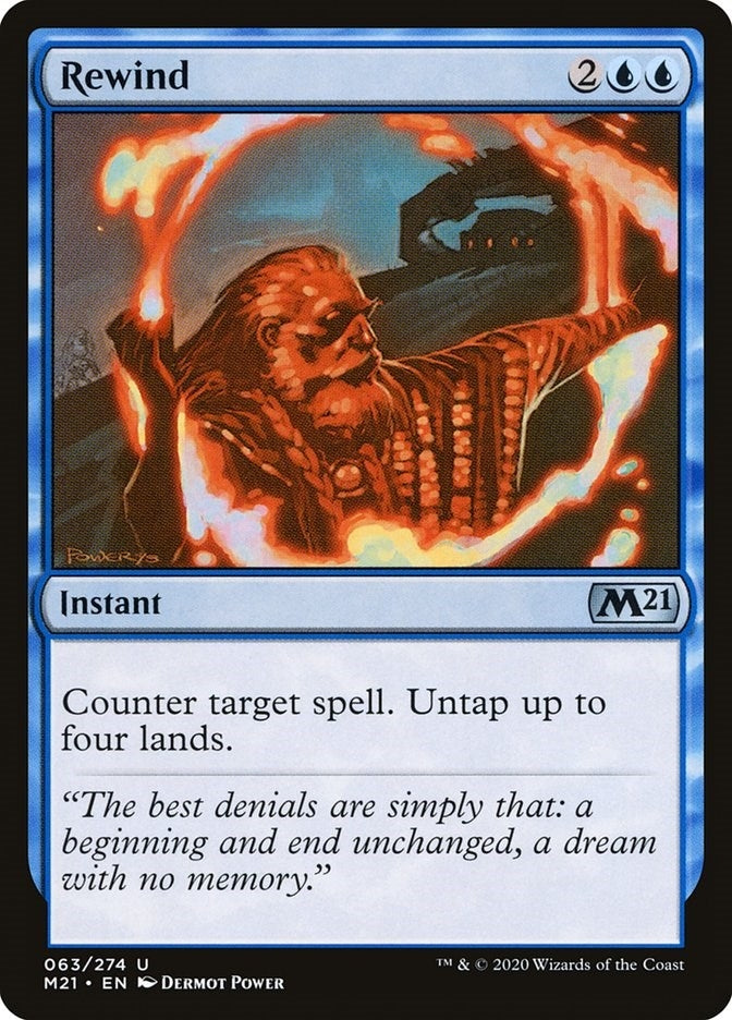Image for Rewind (63) (Core Set 2021) - Magic: The Gathering