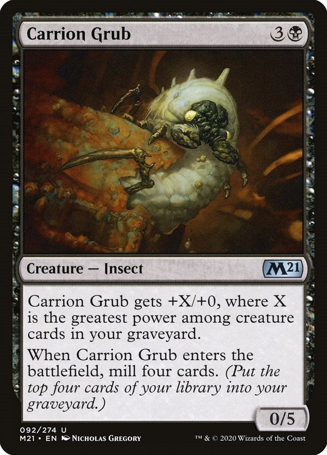 Carrion Grub (92) (Core Set 2021)