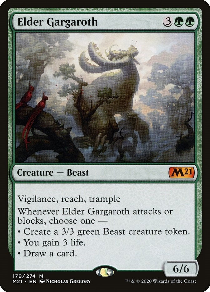 Image for Elder Gargaroth (179) (Core Set 2021) - Magic: The Gathering
