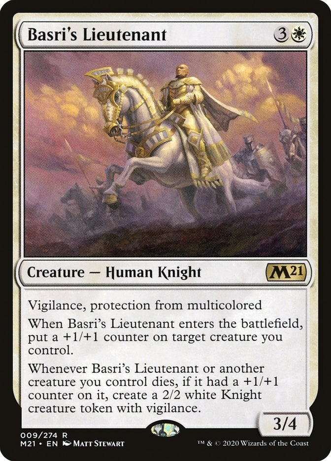 Image for Basri's Lieutenant (9) (Core Set 2021) - Magic: The Gathering