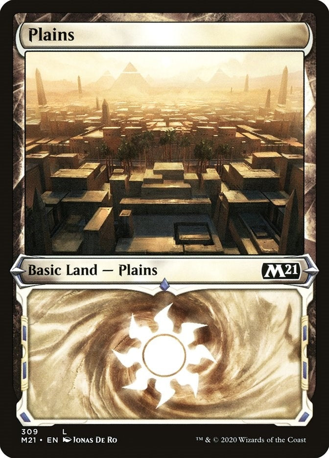 Image for Plains (Showcase) (309) (Core Set 2021) - Magic: The Gathering